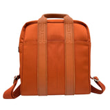 エルメス HERMES アカプルコ サックアド オレンジ シルバー金具 トワル/ナイロンキャンバス レディース リュック・デイパック