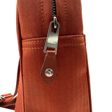 エルメス HERMES アカプルコ サックアド オレンジ シルバー金具 トワル/ナイロンキャンバス レディース リュック・デイパック