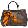 エルメス HERMES ガーデンツイリーTPM □I刻印 ハバナ/シルバー金具 スイフト レディース トートバッグ