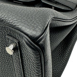 エルメス HERMES バーキン30 U刻印 ブラック シルバー金具 トゴ レディース ハンドバッグ