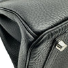 エルメス HERMES バーキン30 U刻印 ブラック シルバー金具 トゴ レディース ハンドバッグ