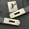 エルメス HERMES バーキン30 U刻印 ブラック シルバー金具 トゴ レディース ハンドバッグ