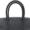 エルメス HERMES バーキン30 U刻印 ブラック シルバー金具 トゴ レディース ハンドバッグ