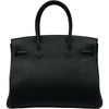 エルメス HERMES バーキン30 U刻印 ブラック シルバー金具 トゴ レディース ハンドバッグ