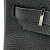 エルメス HERMES バーキン30 U刻印 ブラック シルバー金具 トゴ レディース ハンドバッグ