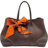エルメス HERMES ガーデンツイリーTPM □I刻 ハバナ スイフト レディース トートバッグ ハンドバッグ