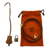エルメス HERMES ケリー32 内縫い □A刻 ナチュラル ゴールド金具 シャモニー レディース ショルダーバッグ