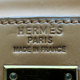 エルメス HERMES ケリー32 内縫い □A刻 ナチュラル ゴールド金具 シャモニー レディース ショルダーバッグ