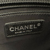 シャネル CHANEL パリビアリッツトートPM A34208 12番台 ブラック コーティングキャンバス レディース トートバッグ