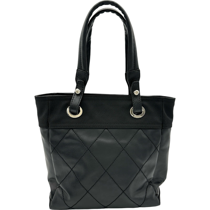 シャネル CHANEL パリビアリッツトートPM A34208 12番台 ブラック