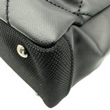 シャネル CHANEL パリビアリッツトートPM A34208 12番台 ブラック コーティングキャンバス レディース トートバッグ
