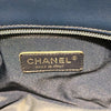 シャネル CHANEL パリビアリッツトートPM A34208　15番台 ネイビー ×シルバー金具 PVC×レザー レディース トートバッグ