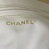シャネル CHANEL Vステッチハンドバッグ 7桁23番台 クリーム ゴールド金具 キャビア レディース ハンドバッグ