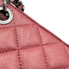 シャネル CHANEL PSTチェーンハンドバッグ A50994 ローズウッド シルバー金具 キャビアスキン レディース トートバッグ