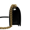 シャネル CHANEL ボーイシャネル25 A670806 ブラック ゴールド金具 キャビアスキン レディース ショルダーバッグ