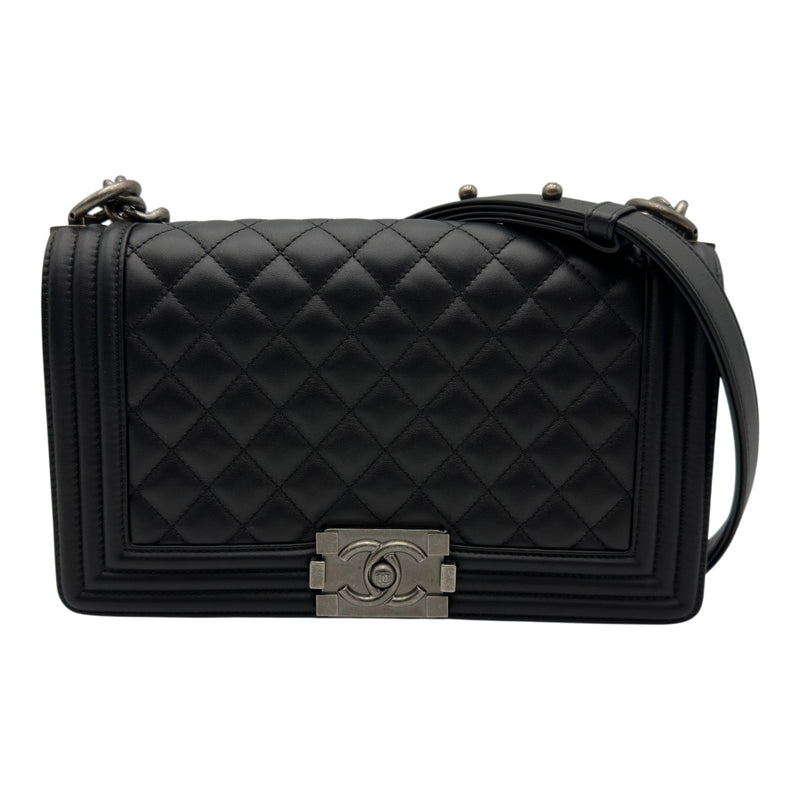 シャネル CHANEL ボーイシャネル25 A67086 ブラック シルバー金具 