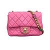 シャネル CHANEL マトラッセ　ミニフラップバッグ 8桁31番台 ラム レディース ショルダーバッグ