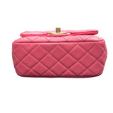 シャネル CHANEL マトラッセ　ミニフラップバッグ 8桁31番台 ラム レディース ショルダーバッグ