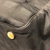 シャネル CHANEL ニュートラベルライントートMM A15991 ブラック×ゴールド金具 ナイロンジャガード レディース トートバッグ