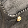 シャネル CHANEL ニュートラベルライントートMM A15991 ブラック×ゴールド金具 ナイロンジャガード レディース トートバッグ