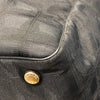 シャネル CHANEL ニュートラベルライントートMM A15991 ブラック×ゴールド金具 ナイロンジャガード レディース トートバッグ