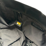 シャネル CHANEL パリビアリッツトートPM A34208 11番台 ブラック コーティングキャンバス レディース トートバッグ