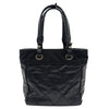 シャネル CHANEL パリビアリッツトートPM A34208 11番台 ブラック コーティングキャンバス レディース トートバッグ