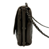 シャネル CHANEL マトラッセ フラップバッグ 16番台 カーキ シルバー金具 エイジドカーフ レディース ショルダーバッグ