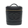 シャネル CHANEL ココマーク バニティケース A01998 7番台 ブラック ゴールド金具 キャビアスキン レディース その他バッグ