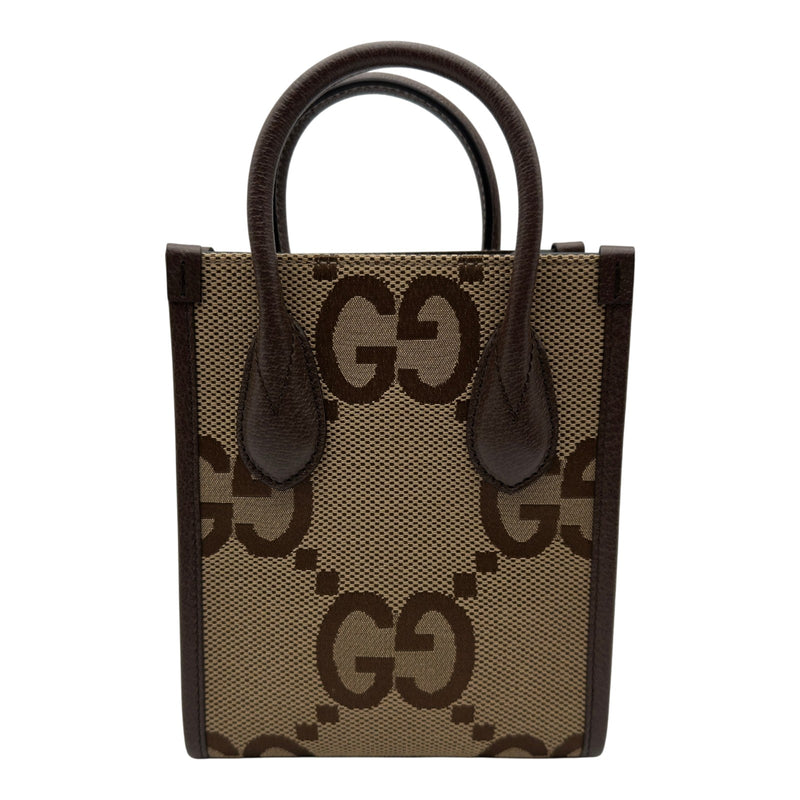 グッチ GUCCI ジャンボGG ミニトート 699406 ブラウン ジャンボGG