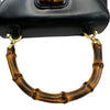 グッチ GUCCI バンブーハンドバッグ 000.204.60188 ブラック レザー レディース ハンドバッグ