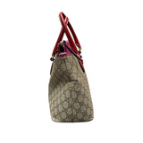 グッチ GUCCI GGスプリームハンドバッグ 409534 ブラウン GGスプリームキャンバス/レザー レディース ハンドバッグ