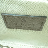 グッチ GUCCI マイクロGGミニポーチ 718512 ブラウン マイクロGGキャンバス レディース ショルダーバッグ