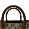 グッチ GUCCI GGスプリーム ミニトート 671623 ブラウン GGスプリーム/レザー レディース トートバッグ