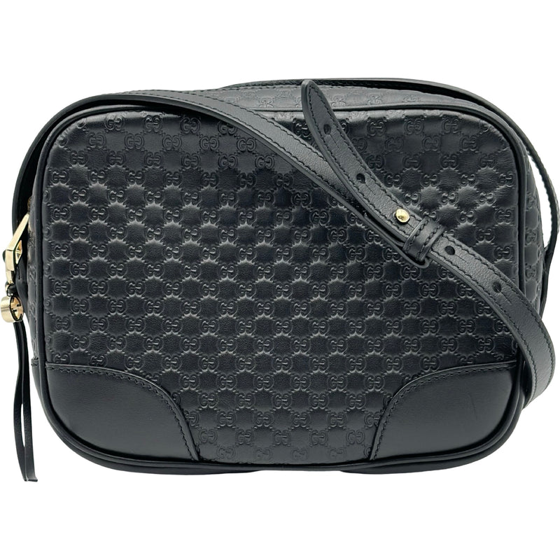 グッチ GUCCI マイクログッチシマ ショルダーバッグ 449413 ブラック