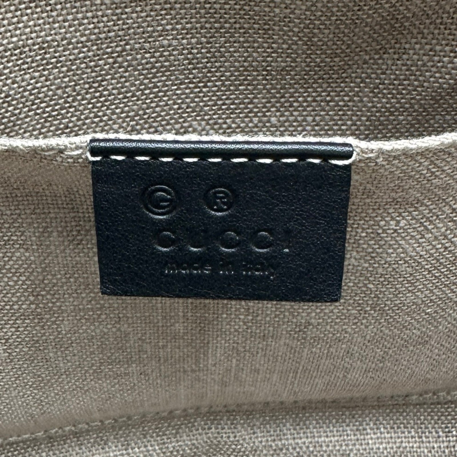 グッチ GUCCI マイクログッチシマ ショルダーバッグ 449413 ブラック