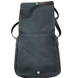グッチ GUCCI メッセンジャーバッグ 145840 ブラック レザー メンズ ショルダーバッグ
