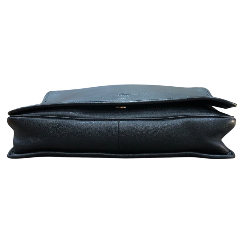 グッチ GUCCI メッセンジャーバッグ 145840 ブラック レザー メンズ