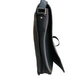 グッチ GUCCI メッセンジャーバッグ 145840 ブラック レザー メンズ ショルダーバッグ