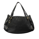 グッチ GUCCI アビートートバッグ 130736 ブラック レザー レディース トートバッグ