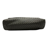 ボッテガ・ヴェネタ BOTTEGA VENETA イントレチャート メッセンジャーバッグ グレー レザー メンズ メッセンジャーバッグ
