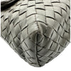 ボッテガ・ヴェネタ BOTTEGA VENETA イントレチャート メッセンジャーバッグ グレー レザー メンズ メッセンジャーバッグ