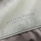 ボッテガ・ヴェネタ BOTTEGA VENETA イントレチャート メッセンジャーバッグ グレー レザー メンズ メッセンジャーバッグ