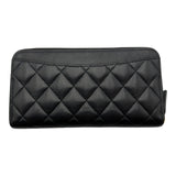 シャネル CHANEL マトラッセ ロングジップウォレット AP0242 G3番台 ブラック ゴールド金具 キャビアスキン レディース 長財布
