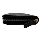 シャネル CHANEL マトラッセ ロングジップウォレット AP0242 G3番台 ブラック ゴールド金具 キャビアスキン レディース 長財布