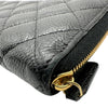 シャネル CHANEL マトラッセ ロングジップウォレット AP0242 ブラック ゴールド金具 キャビアスキン レディース 長財布