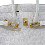 エルメス HERMES バーキン25 B刻印 クレ ピンクゴールド金具 トゴ レディース ハンドバッグ