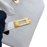 エルメス HERMES バーキン25 B刻印 クレ ピンクゴールド金具 トゴ レディース ハンドバッグ