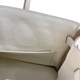 エルメス HERMES バーキン25 B刻印 クレ ピンクゴールド金具 トゴ レディース ハンドバッグ