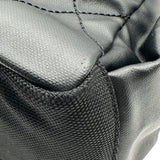 シャネル CHANEL パリビアリッツトートGM A34210 12番台 ブラック シルバー金具 コーティングキャンバス レディース